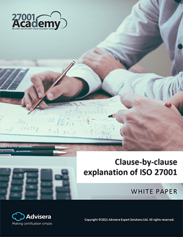 Clause-by-clause explanation of ISO 27001