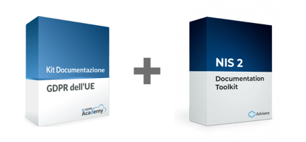 Kit documentazione GDPR dell’UE + Kit documentazione NIS 2