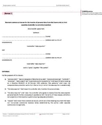 Standard Contractual Clauses Annexes