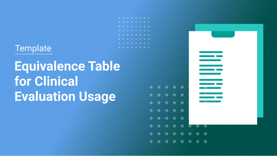 Equivalence Table for Medical Device Conformity Free Resource