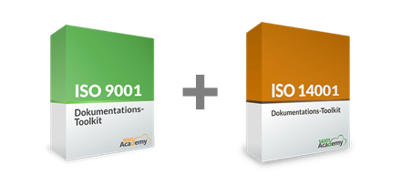 ISO 9001 Dokumentations-Toolkit + ISO 14001 Dokumentations-Toolkit