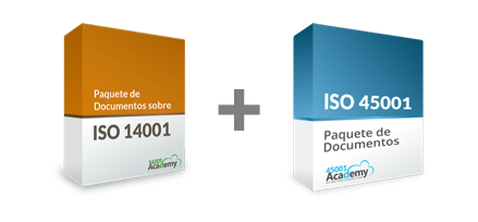 Paquete de Documentos sobre ISO 14001 + Paquete de Documentos sobre ISO 45001