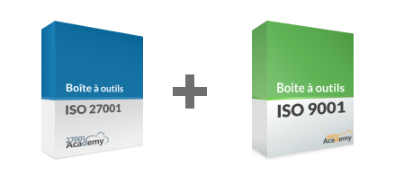 Boîte à outils de documentation ISO 27001 + Boîte à outils de documentation ISO 9001