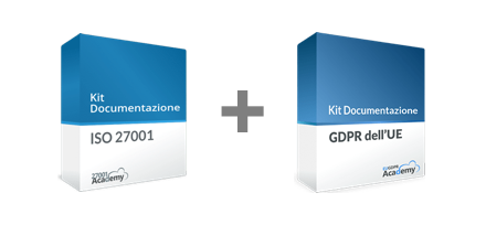 Kit Documentazione ISO 27001 + Kit Documentazione del GDPR dell’UE